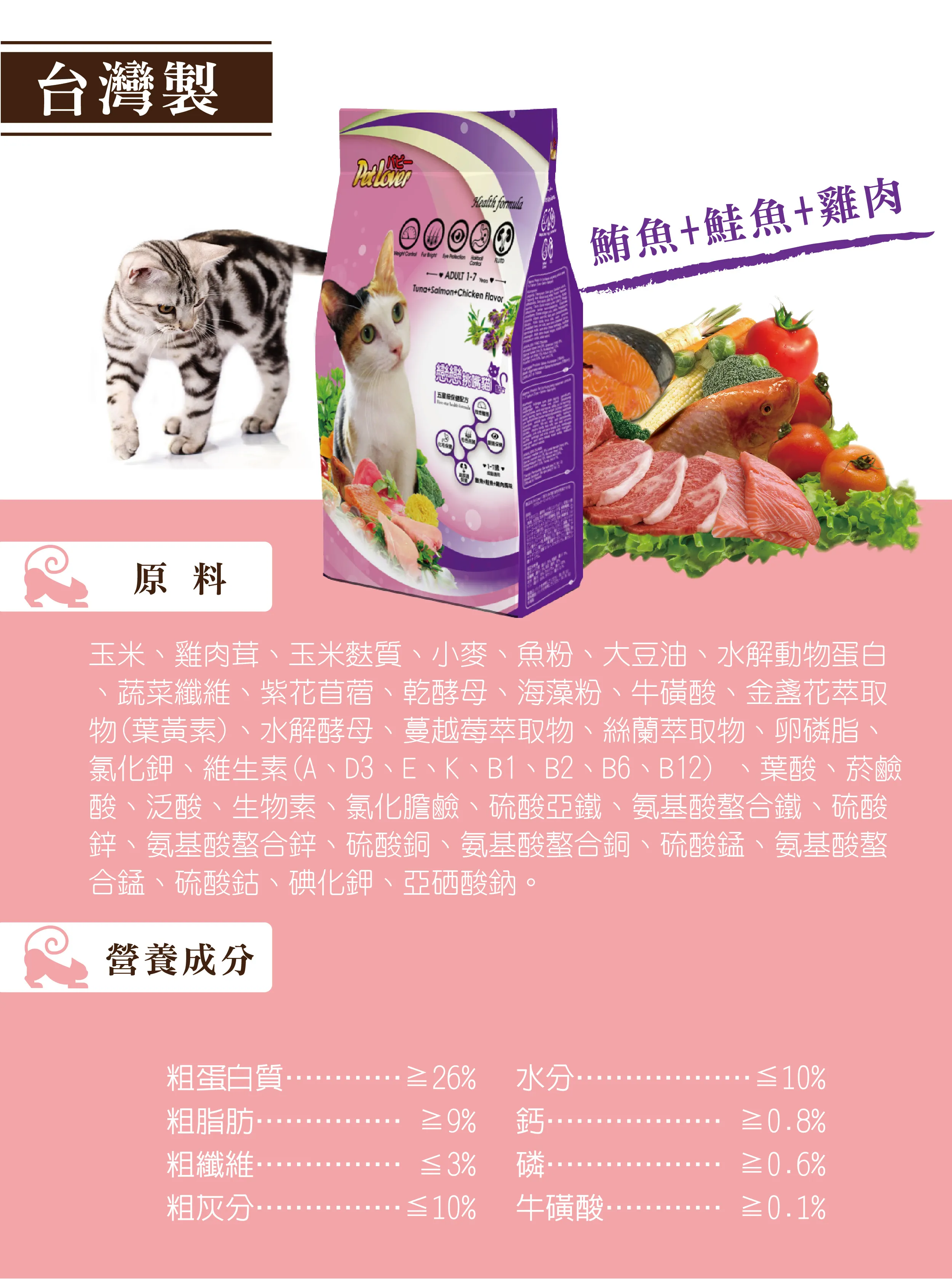 喵星人的健康由我們把關│全球寵物小貓飼料及乾糧