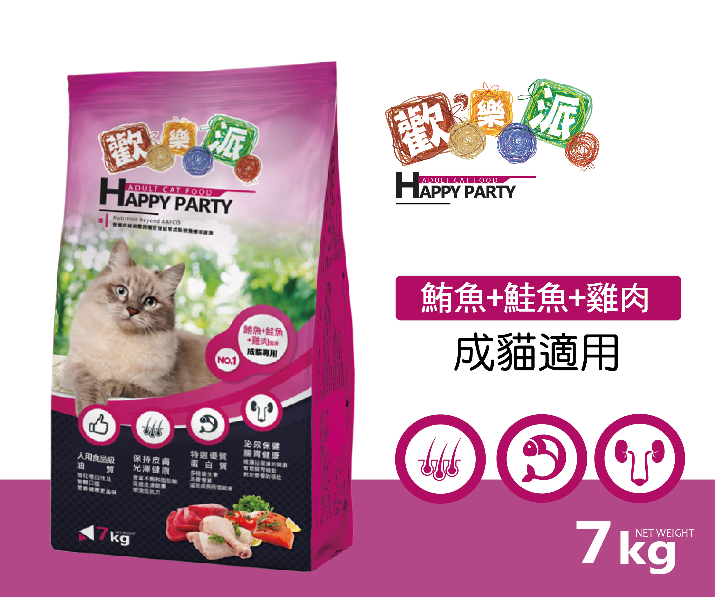 貓乾糧, 飼料-全貓種